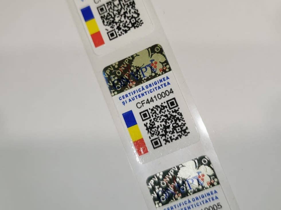 eticheta vinului - romanian - wine label