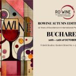 Afiș oficial RO-Wine Autumn Edition 2025 – Festival internațional de vinuri premium la București, 10-12 octombrie, Fratelli Studios